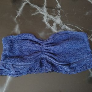 aerie lace bandeau in navy